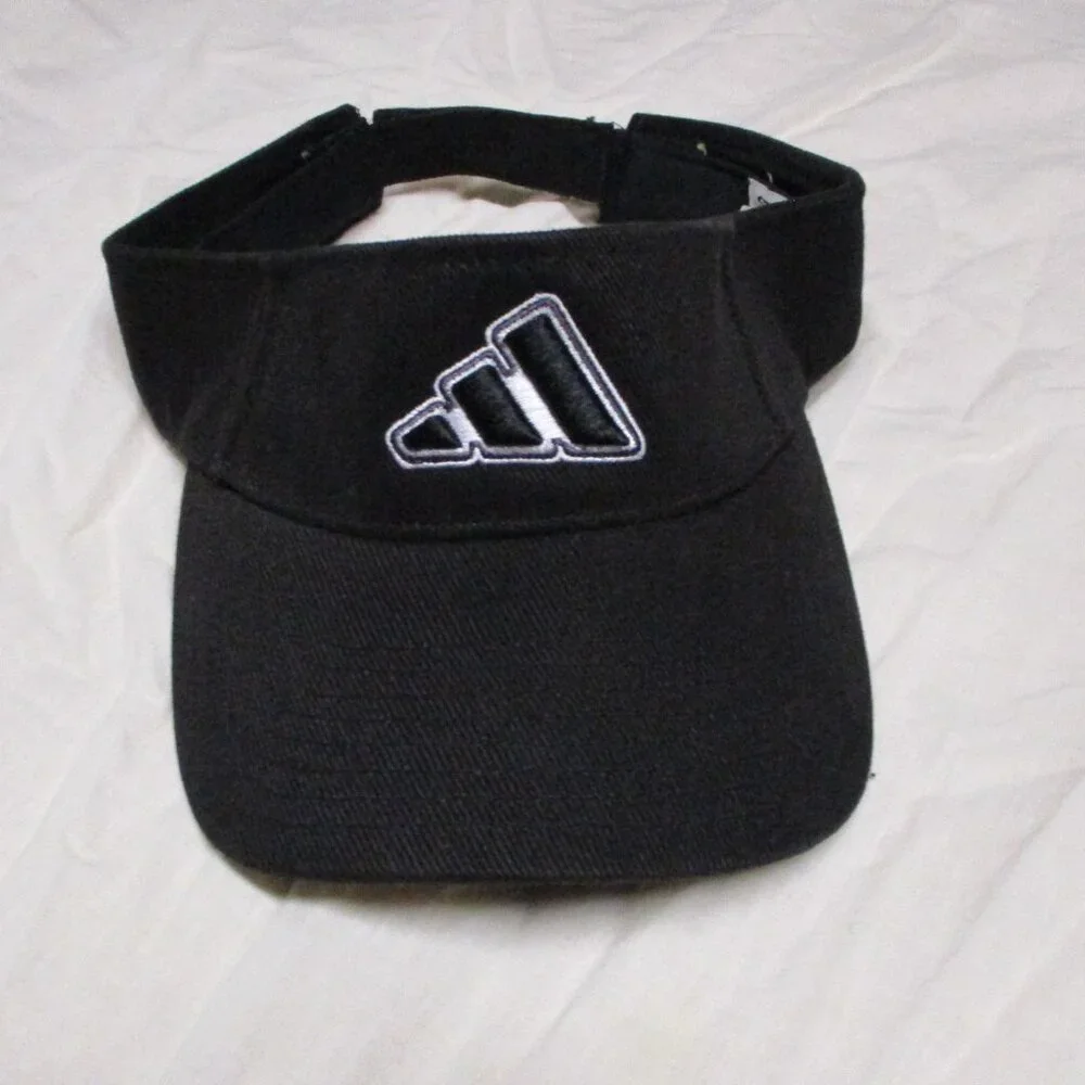 Adidas Embroidered Visor Hat Black Unisex Size | One Size‎